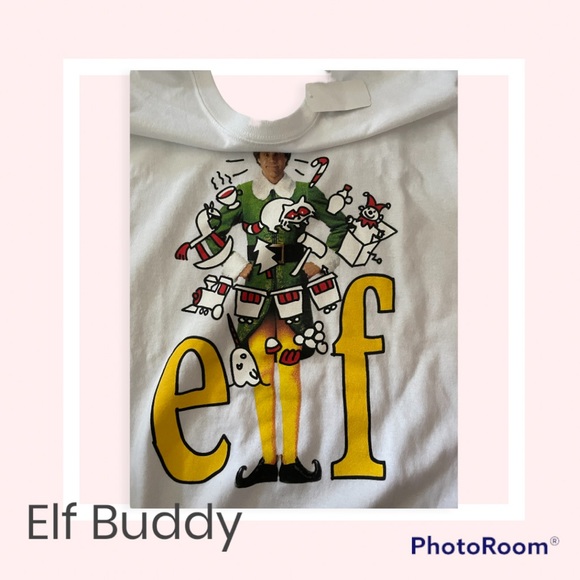 BNWT Elf Short Sleeve Graphic T-Shirt - Picture 4 of 6